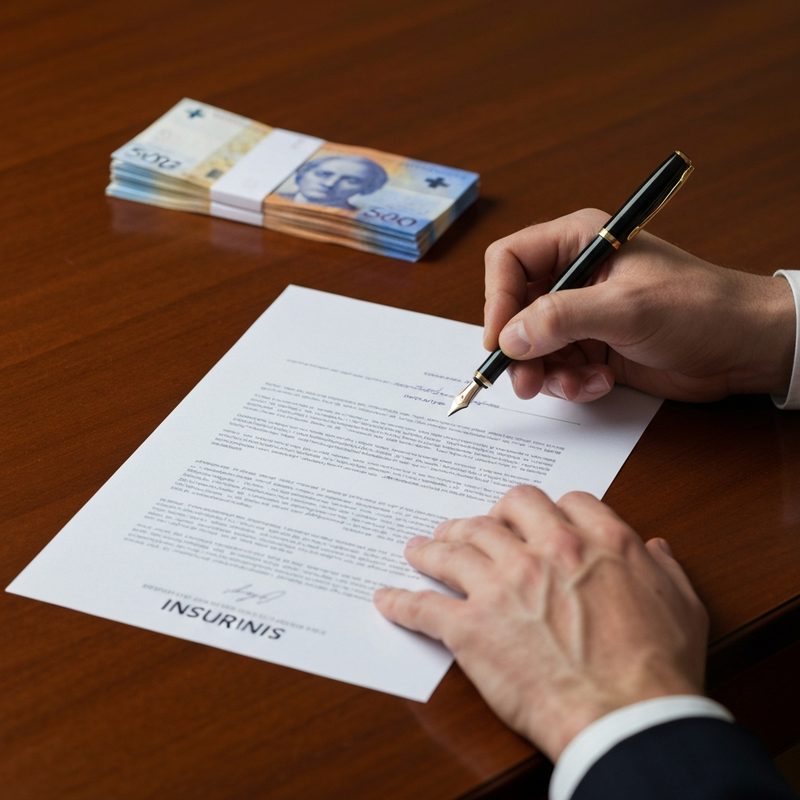 Checkliste für den Krankenkassenwechsel auf Papier